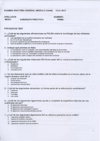 Wuolah Descarga examen anato pdf Examenes de Anatomía General