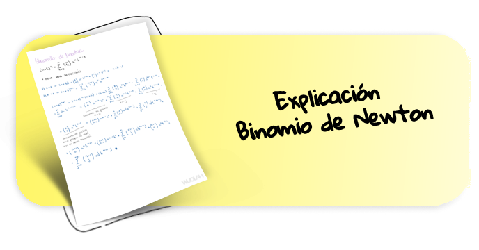 explicacion binomio de newtom