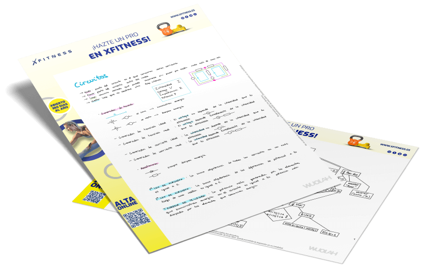 Dos hojas de apuntes descargados de Wuolah.com con publicidad en el lateral izquierdo y superior