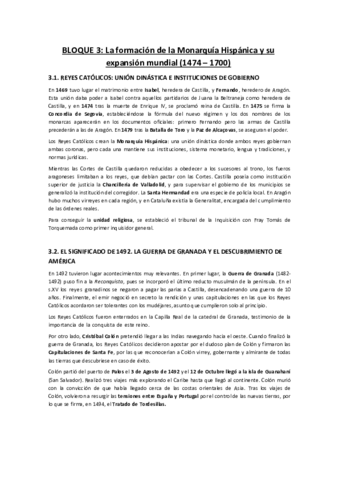 Wuolah Descarga Bloque Corto Pdf Apuntes De Historia De Espa A